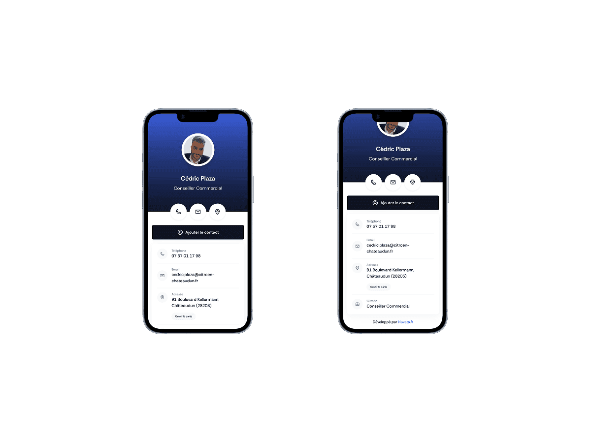 Image numéro 1 de vCard - Citroën Stellentis 